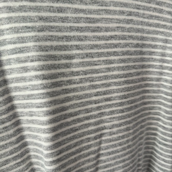 Eileen Fisher grey white tunic tee size medium - Picture 2 of 6